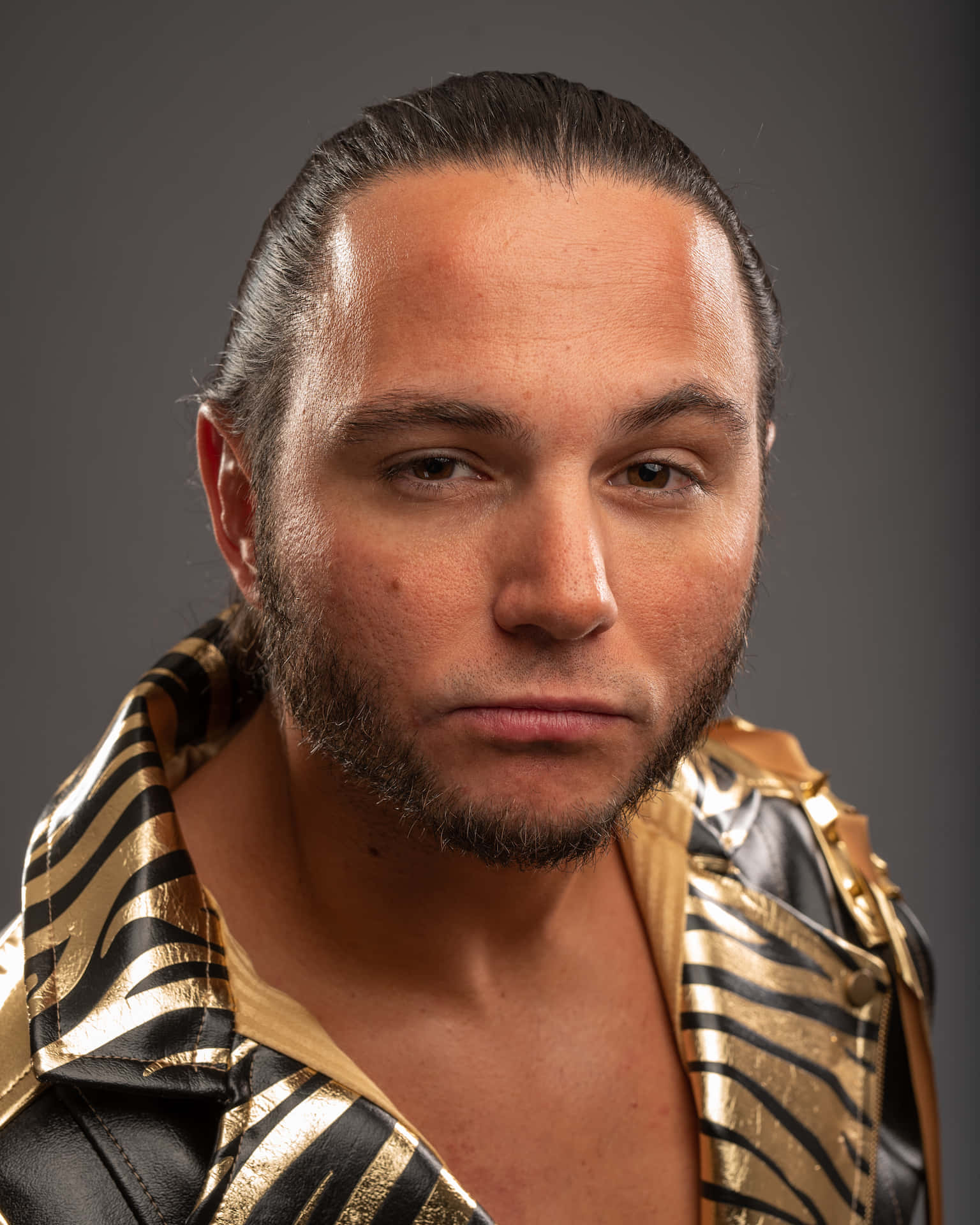 Matt Jackson, American Professional Wrestler, gold and black striped jacket, Full HD Phone Wallpaper