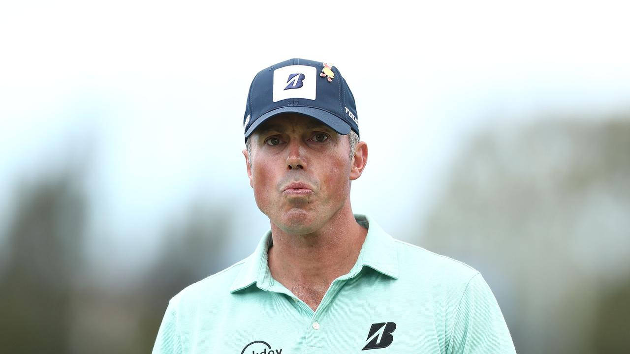 Matt Kuchar, light green polo, navy cap, HD Desktop Wallpaper