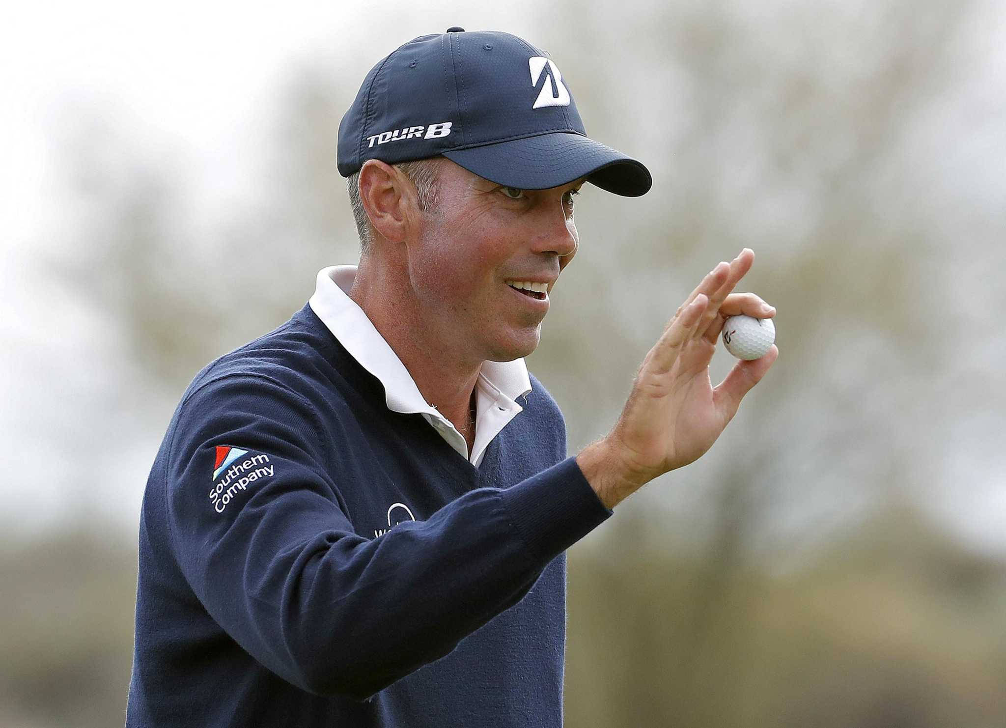 Matt Kuchar, navy cap, sweater, Full HD Desktop Wallpaper