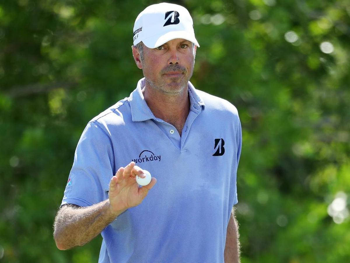 Matt Kuchar, light blue polo, white cap, SD Desktop Wallpaper