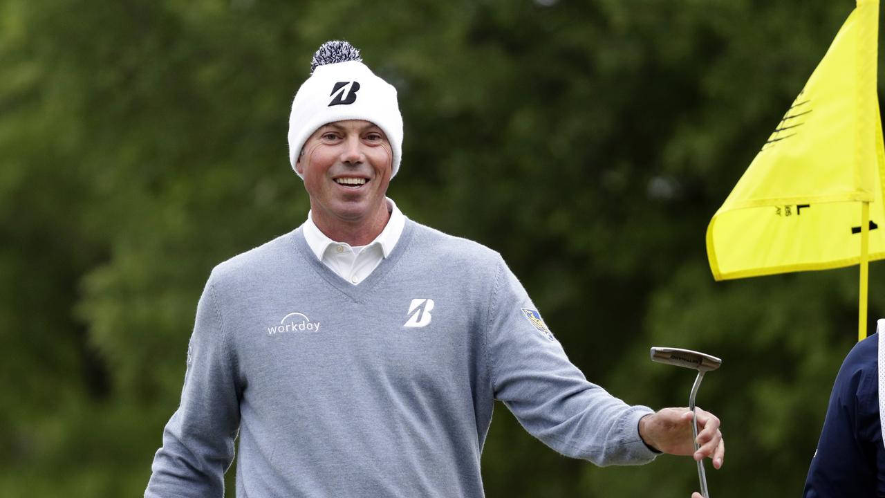 Matt Kuchar, white beanie, gray sweater, HD Desktop Wallpaper