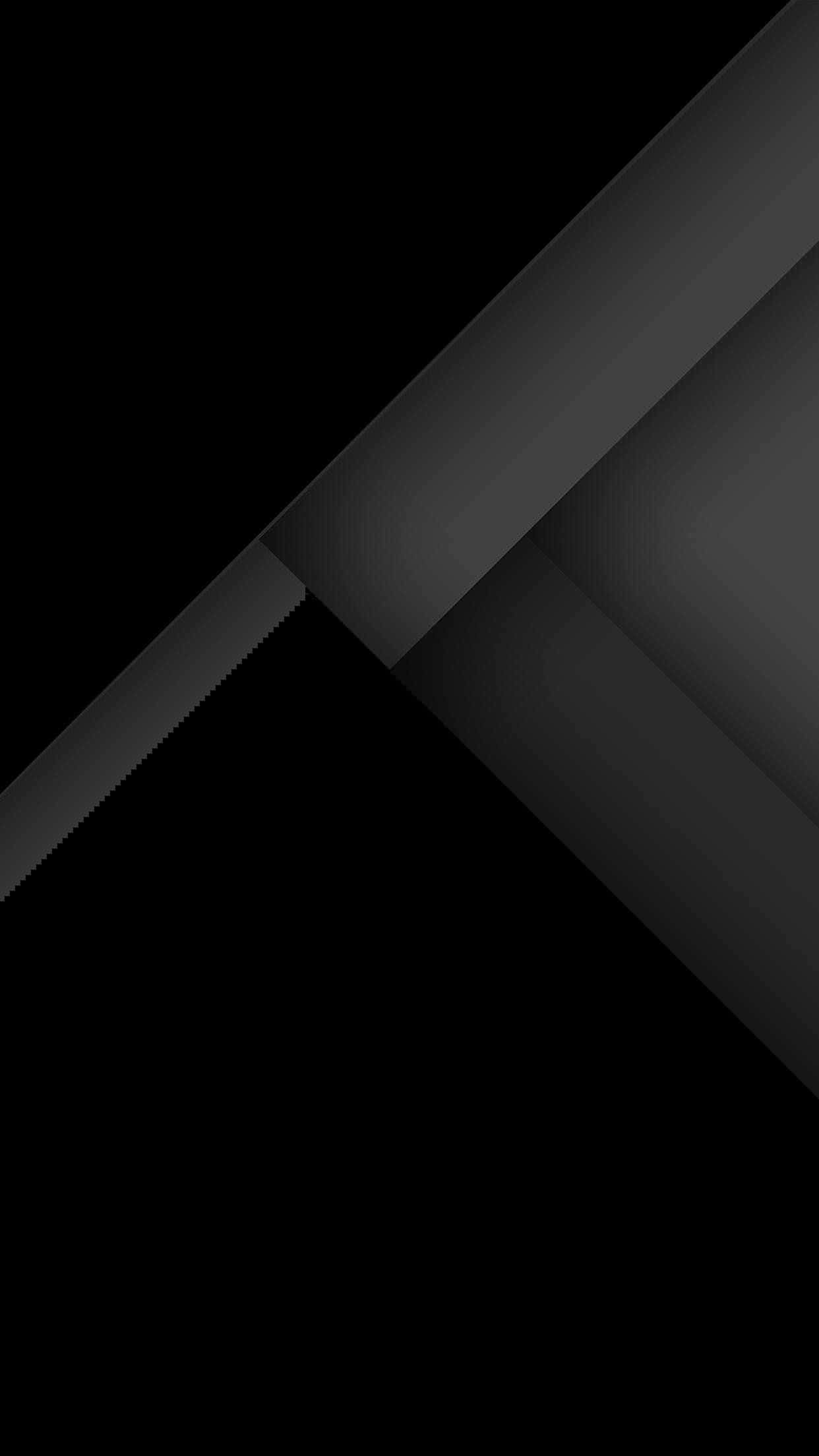 Matte Black iPhone, abstract design, black, Full HD Phone Wallpaper
