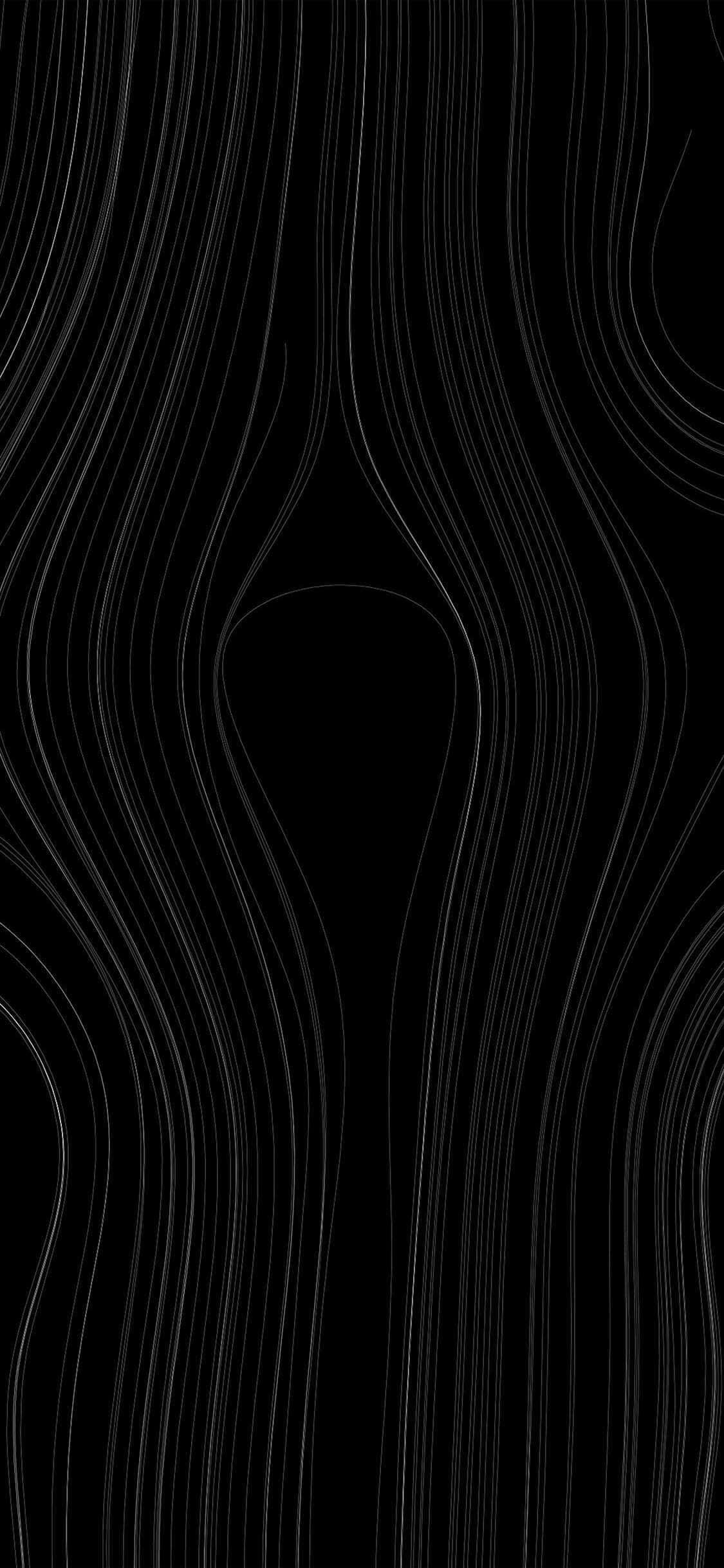 Matte Black iPhone, white lines, black background, Full HD Phone Wallpaper