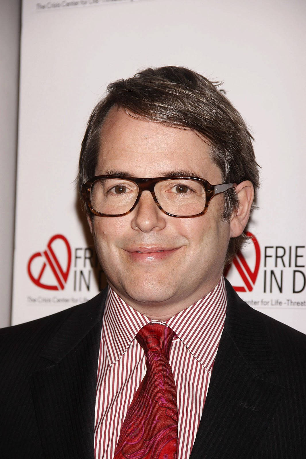 Matthew Broderick, dark-rimmed glasses, pinstripe suit, HD Phone Wallpaper