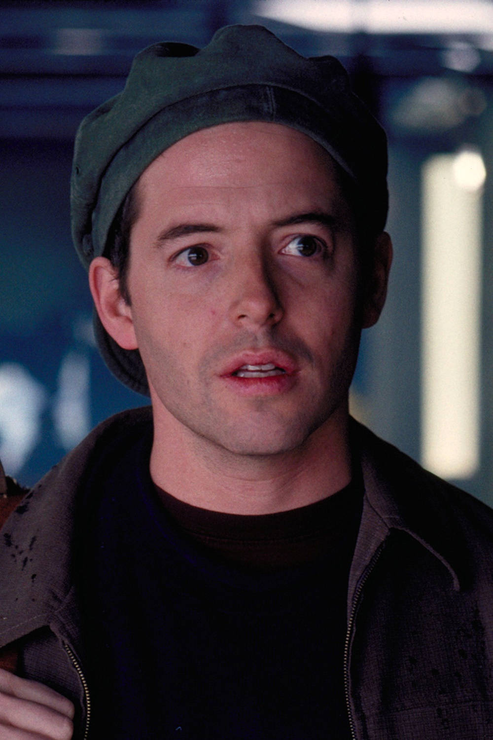Matthew Broderick, green cap, dark jacket, HD Phone Wallpaper