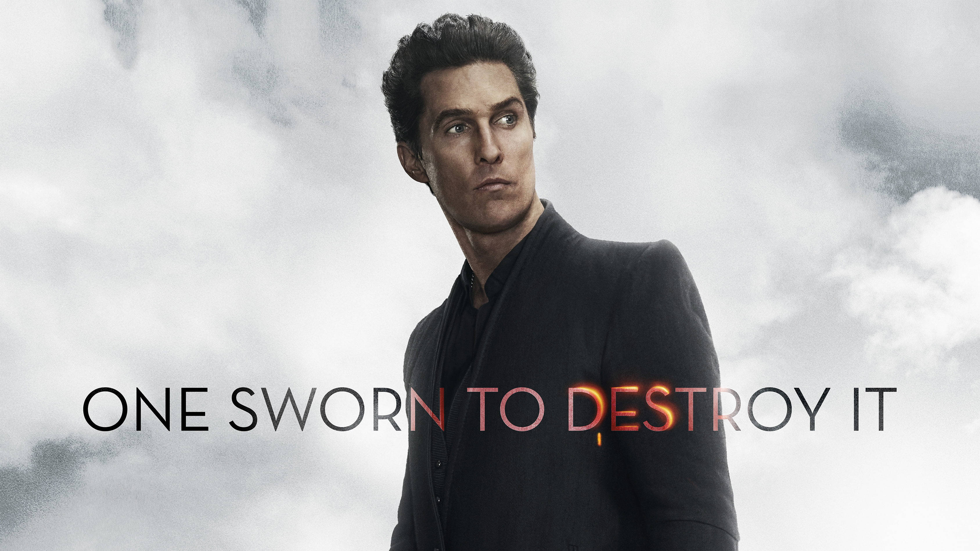 Matthew Mcconaughey, Man In Black, dark suit, 2K Desktop Wallpaper