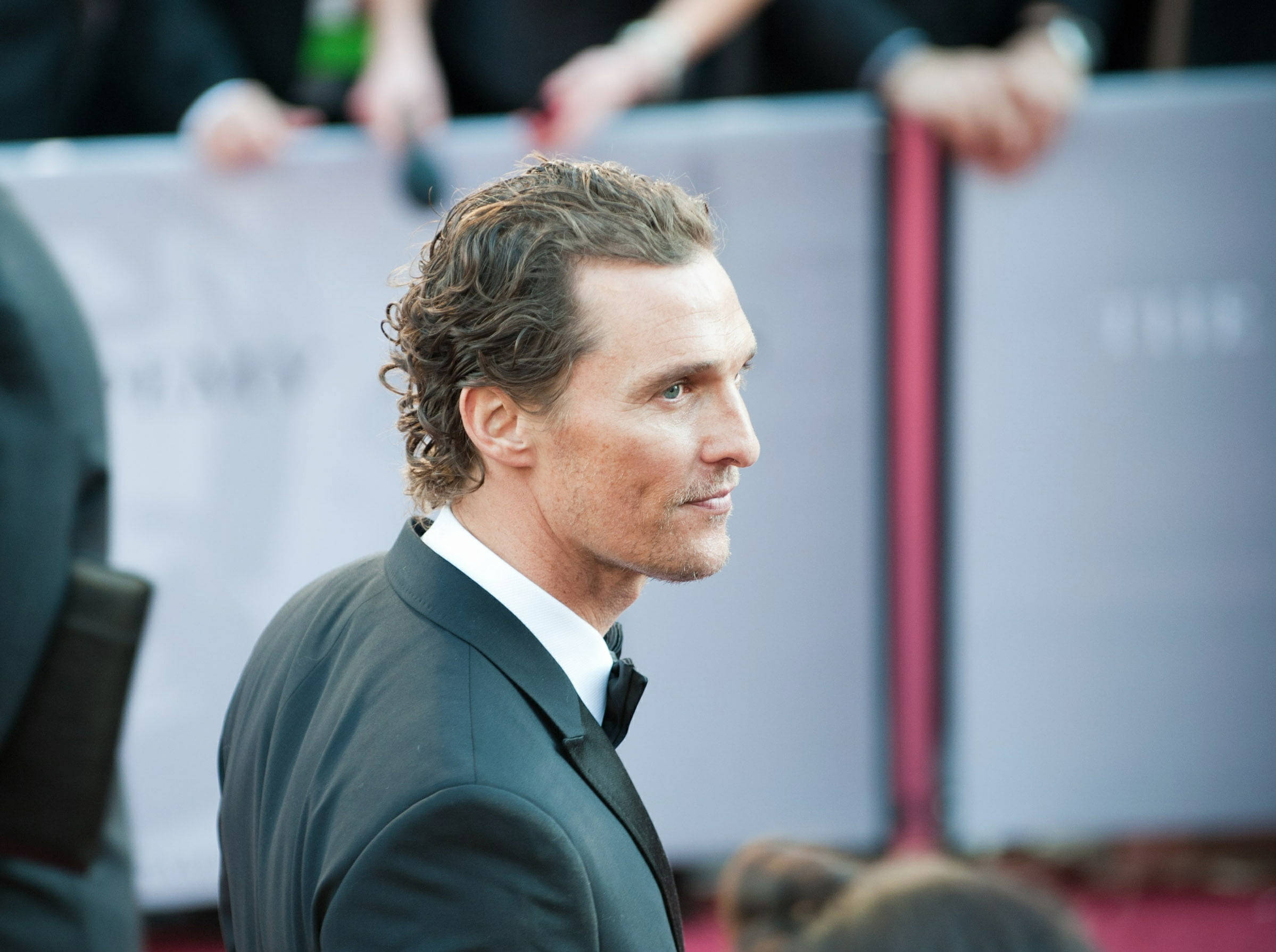 Matthew McConaughey, red carpet, black tuxedo, Full HD Desktop Wallpaper