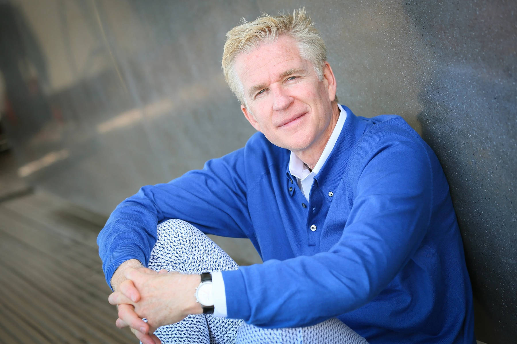 Matthew Modine, 56th Monte Carlo TV Festival, gray wall, HD Desktop Wallpaper