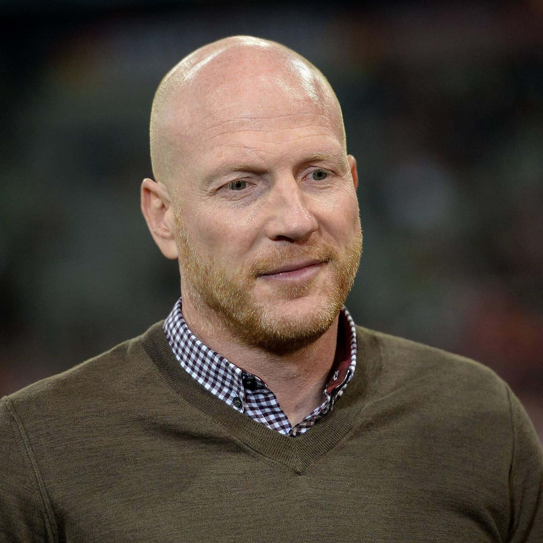 Matthias Sammer, bald, reddish beard, HD Desktop Wallpaper