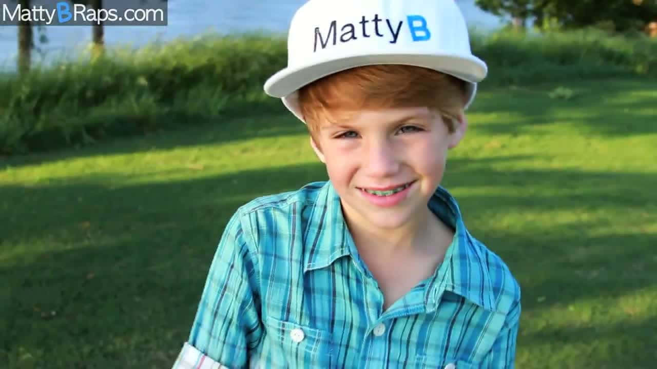 Matty B, red hair, white cap, HD Desktop Wallpaper