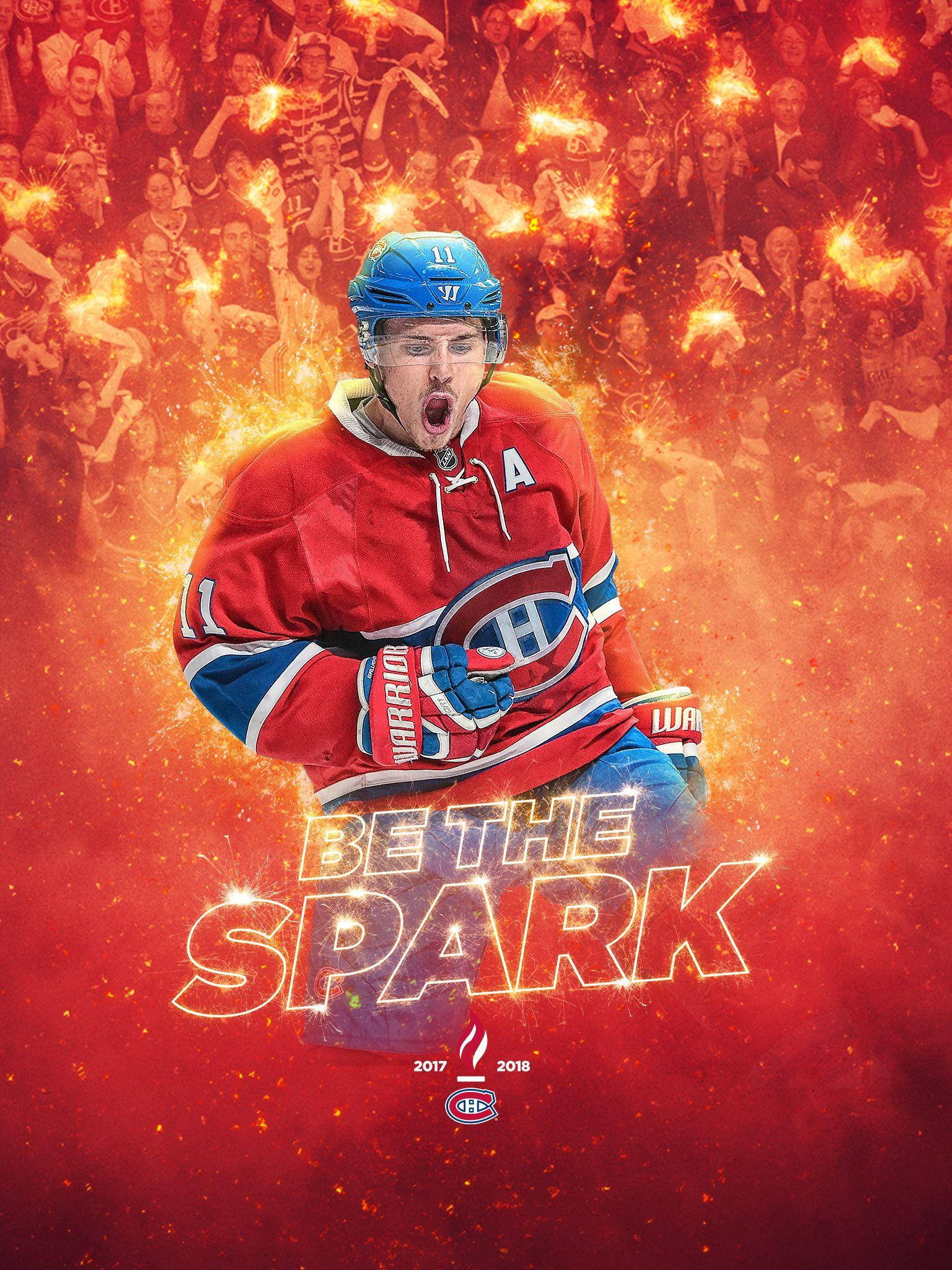 Max Pacioretty, red jersey, fiery sparks, Full HD Phone Wallpaper