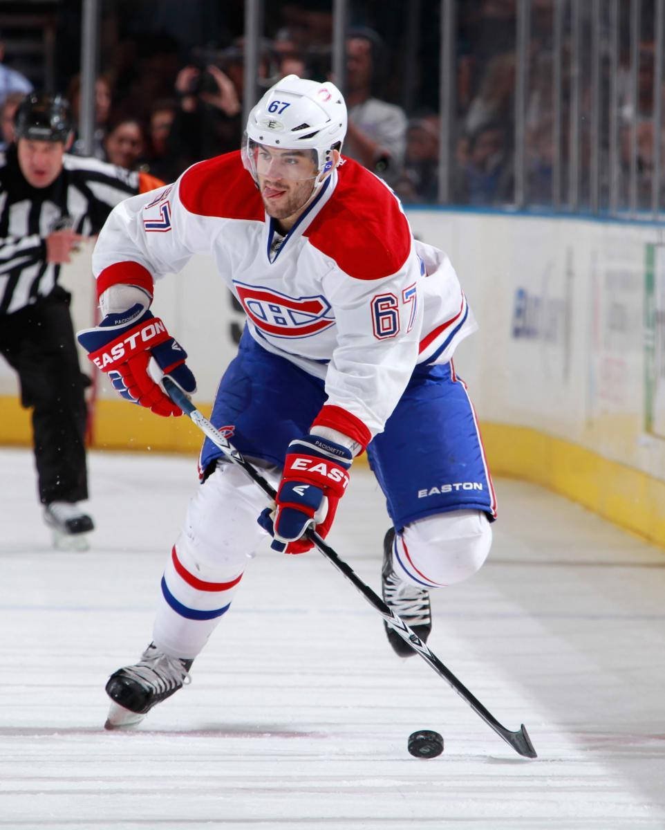 Max Pacioretty, white red and blue uniform, hockey player, SD Phone Wallpaper
