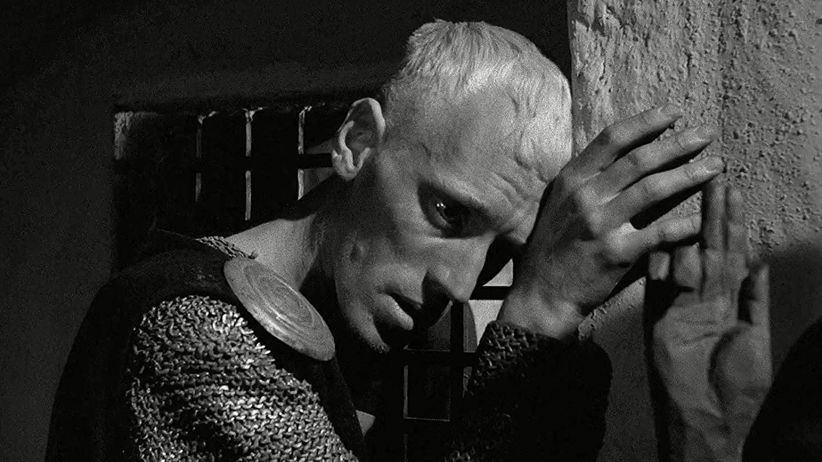 Max Von Sydow, chainmail, stone wall, HD Desktop Wallpaper