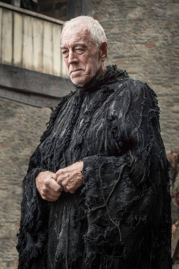 Max Von Sydow, three-eyed raven, white hair, SD Phone Wallpaper