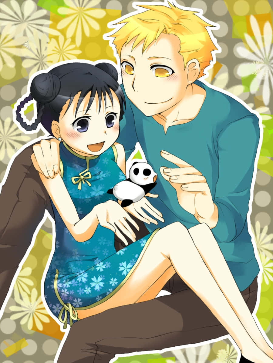 May Chang, 900 x 1198, anime couple, SD Phone Wallpaper