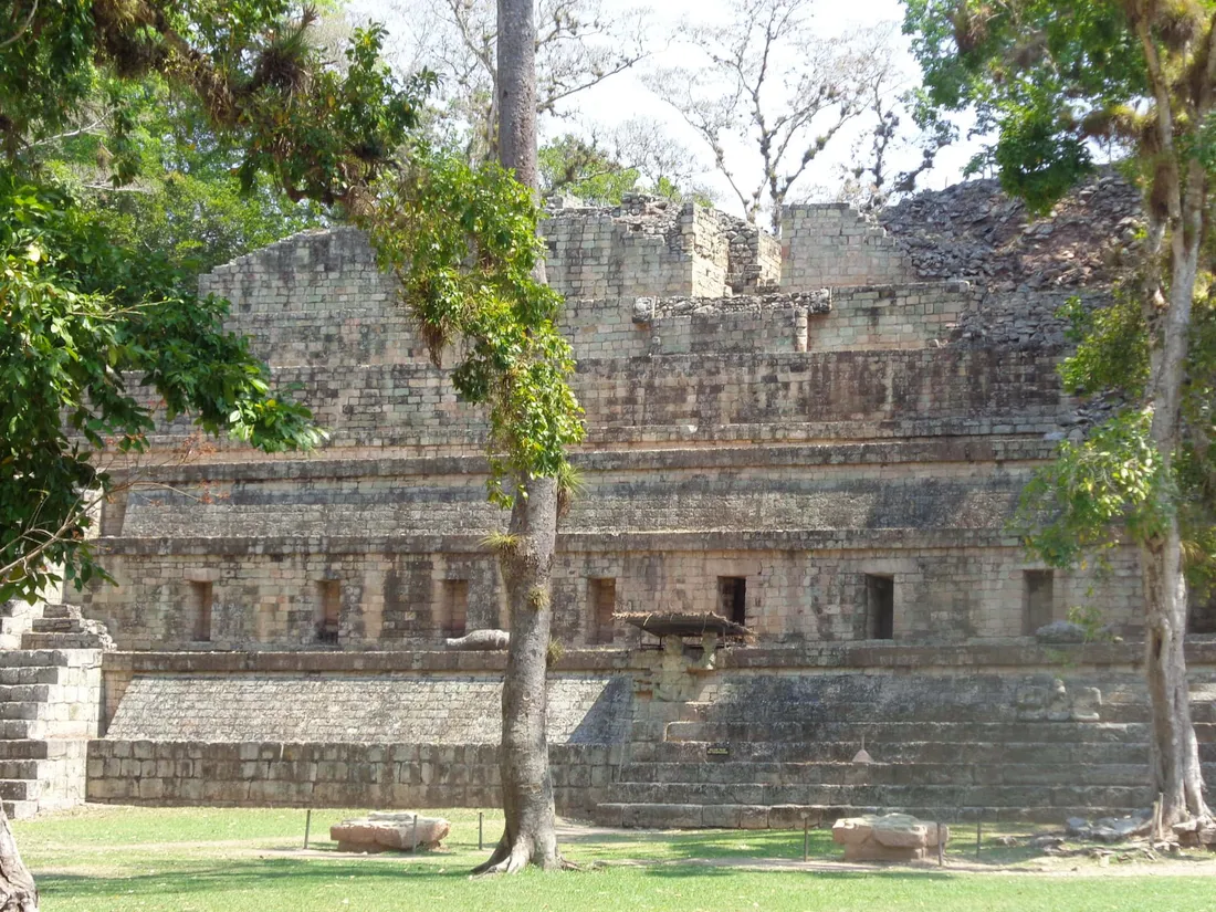 Mayan Ruins Of Copan