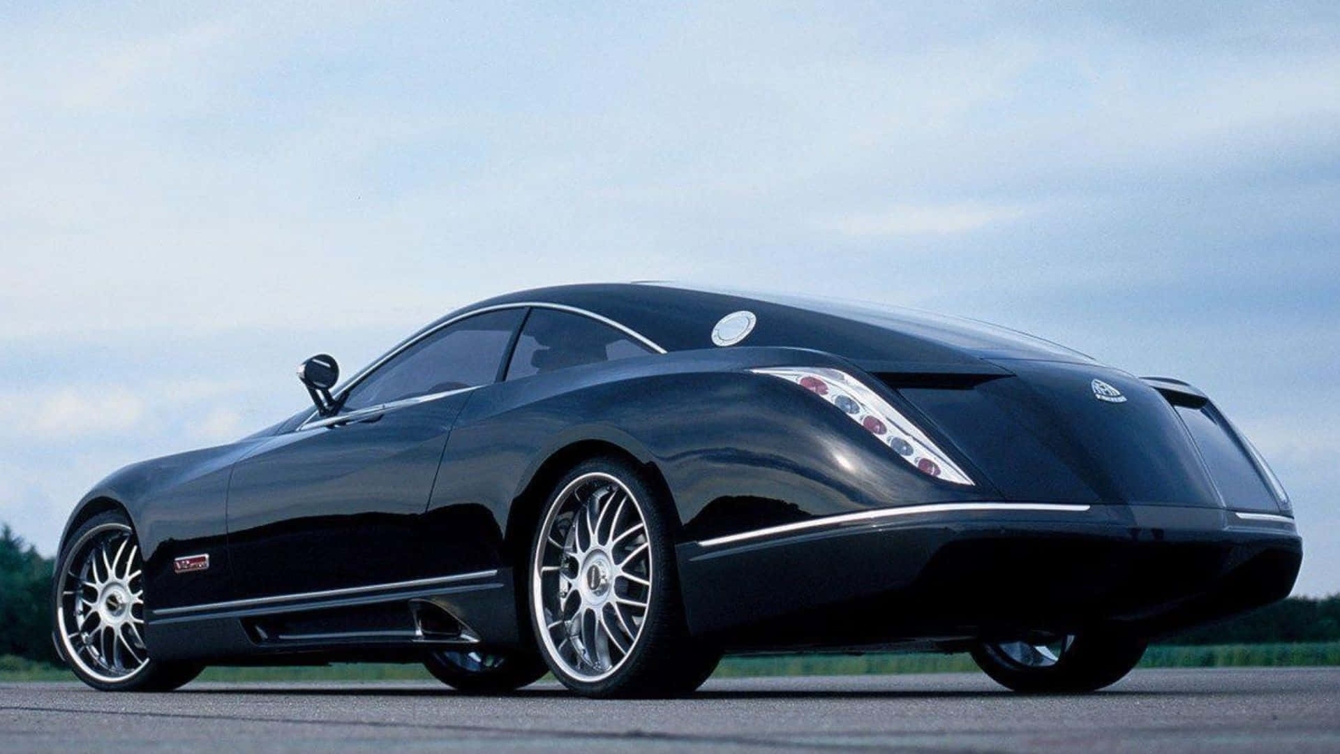 Maybach Exelero, sleek black, daylight, Full HD Desktop Wallpaper