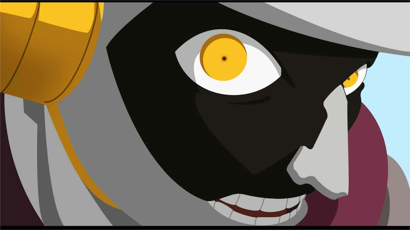 Mayuri Kurotsuchi, black face, yellow eyes, HD Desktop Wallpaper