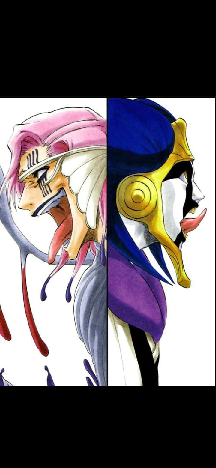 Mayuri Kurotsuchi, pink hair, red liquid, HD Phone Wallpaper