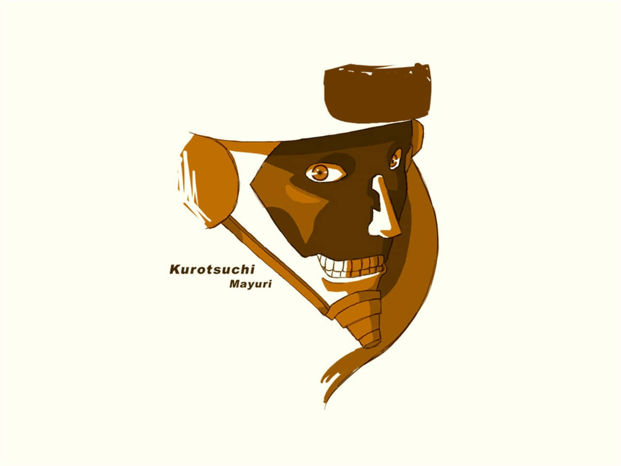 Mayuri Kurotsuchi, 12th Division of the Gotei, wooden ladle, HD Desktop Wallpaper