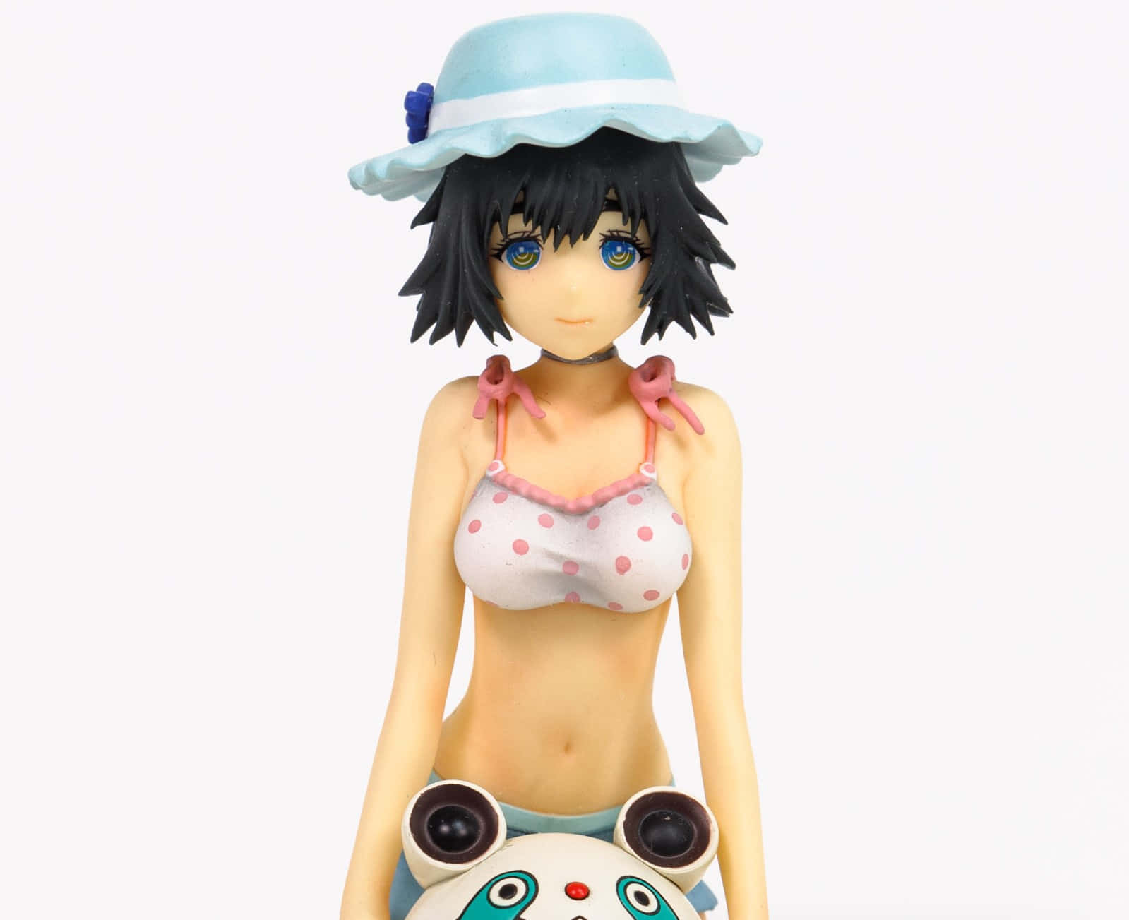 Mayuri Shiina, black hair, blue eyes, HD Desktop Wallpaper