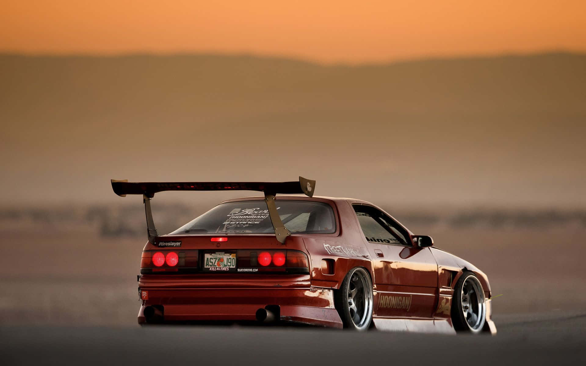 rx7 fc, red, sports car, Full HD Desktop Wallpaper