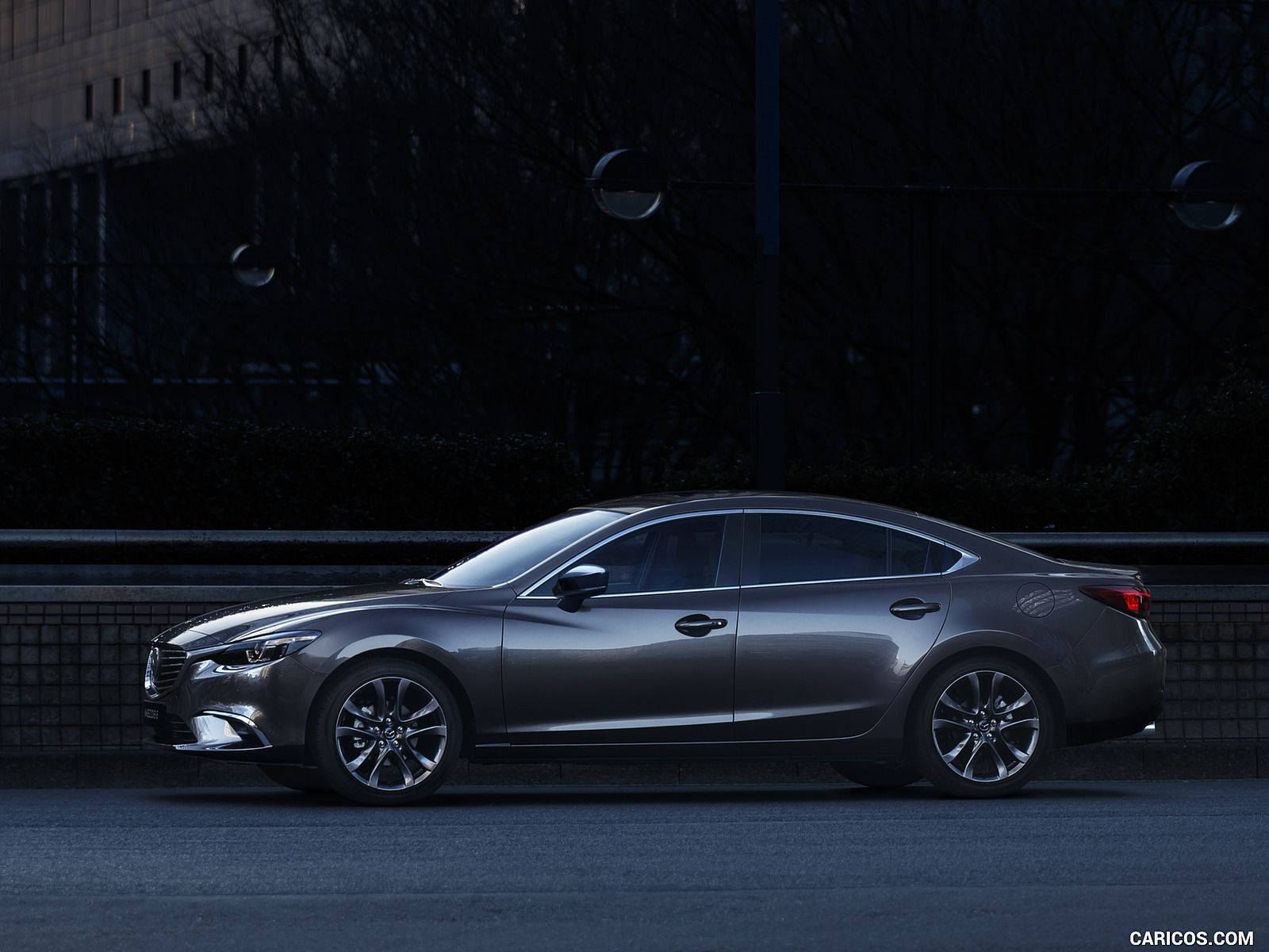 Mazda 6, gray, sedan, HD Desktop Wallpaper