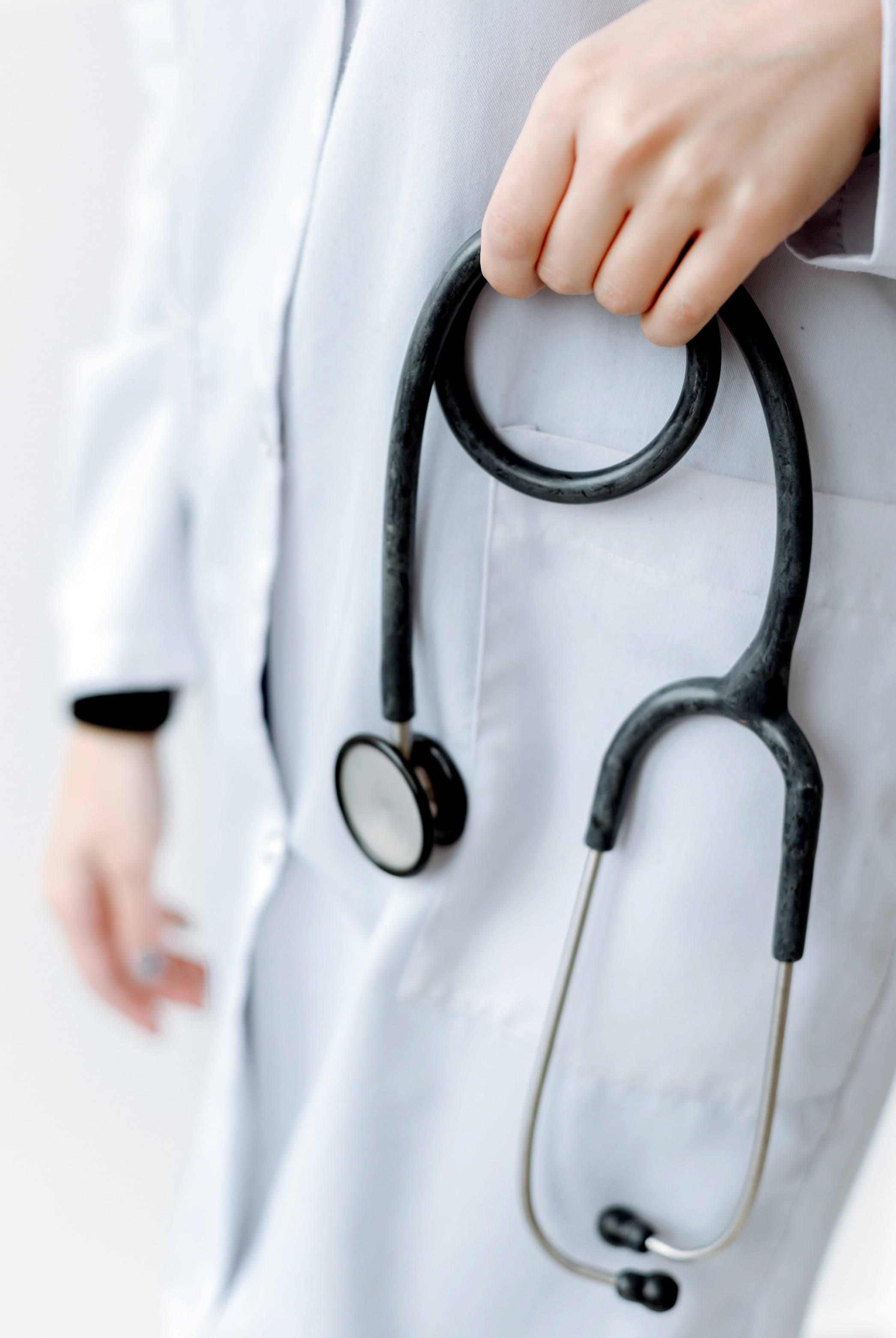 MBBS, stethoscope, black stethoscope, 2K Phone Wallpaper