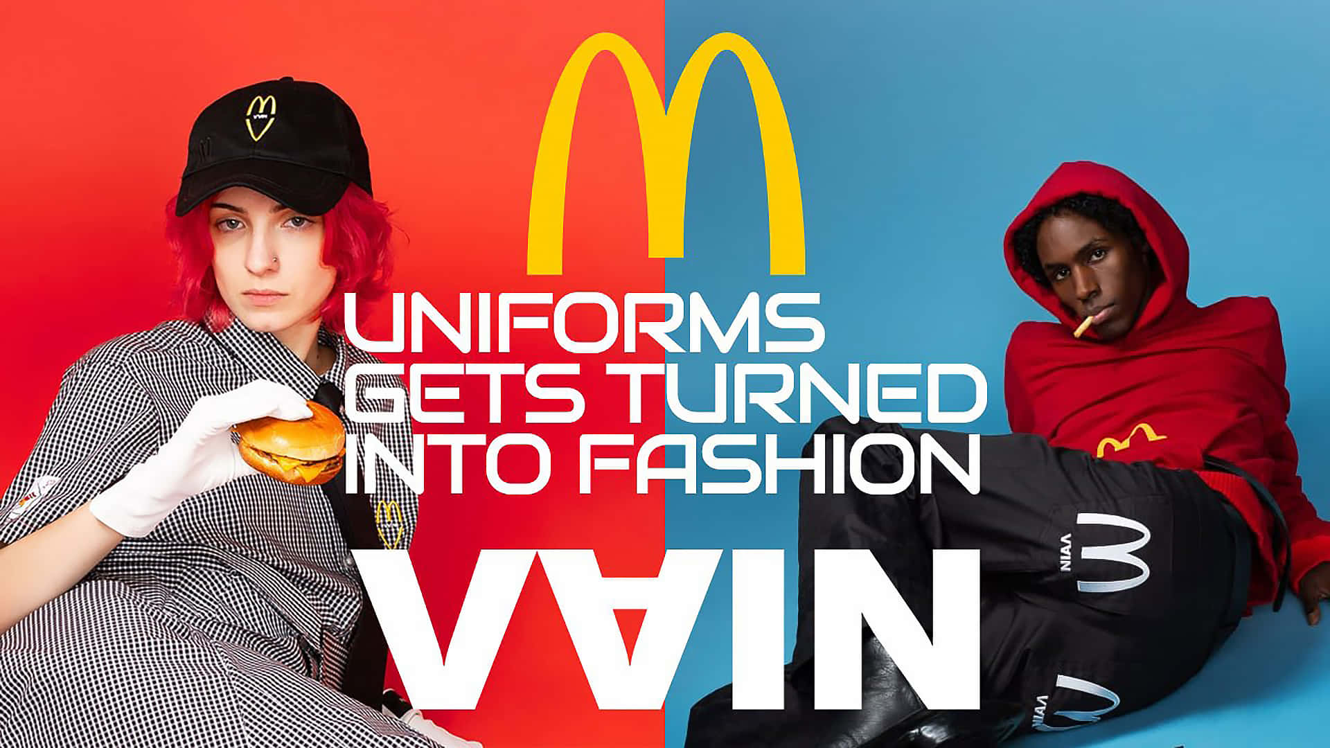 McDonalds, uniform designs, Vain, Full HD Desktop Wallpaper