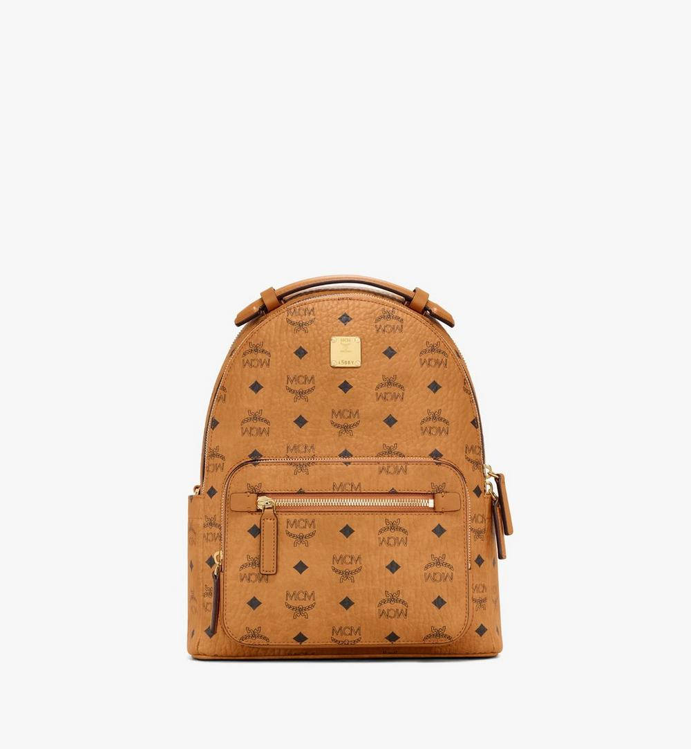 MCM, tan, repeating logo pattern, SD Phone Wallpaper