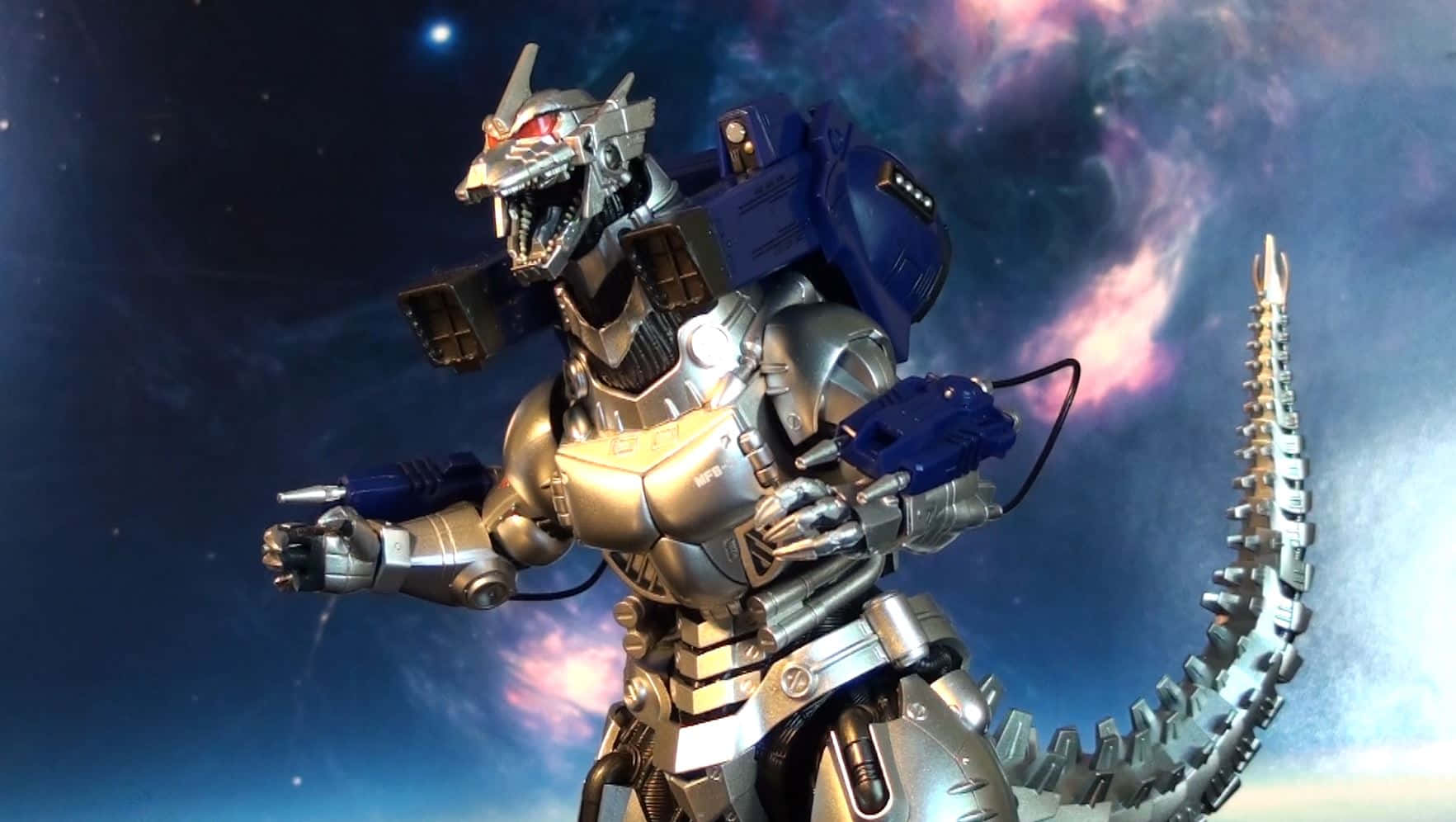 Mechagodzilla, metallic, robotic kaiju, HD Desktop Wallpaper