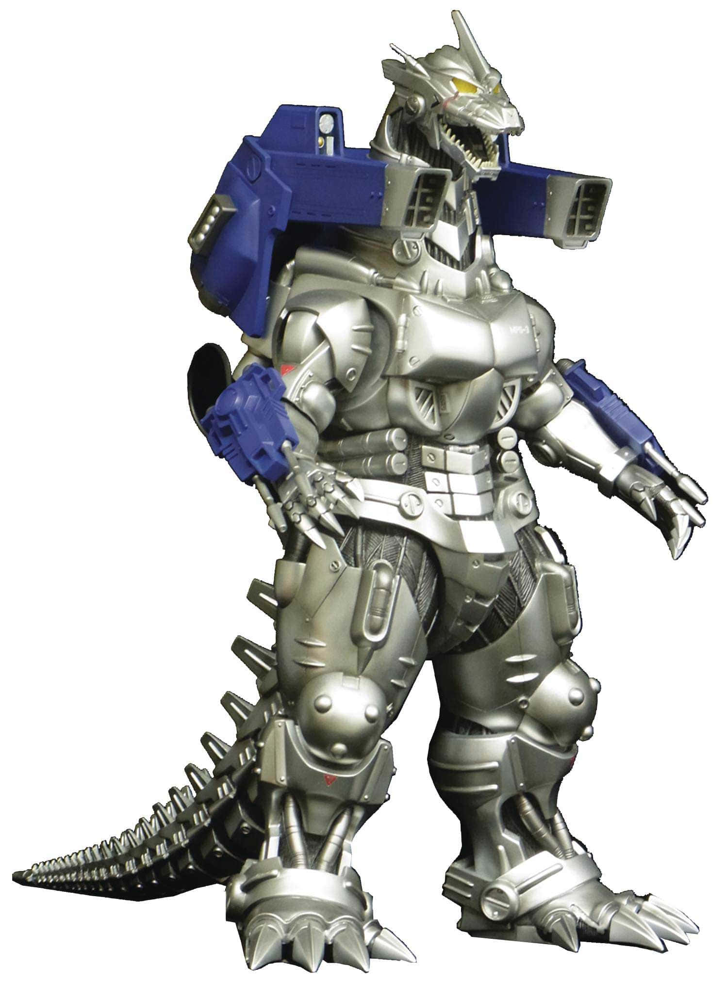 Mechagodzilla, silver, blue, Full HD Phone Wallpaper