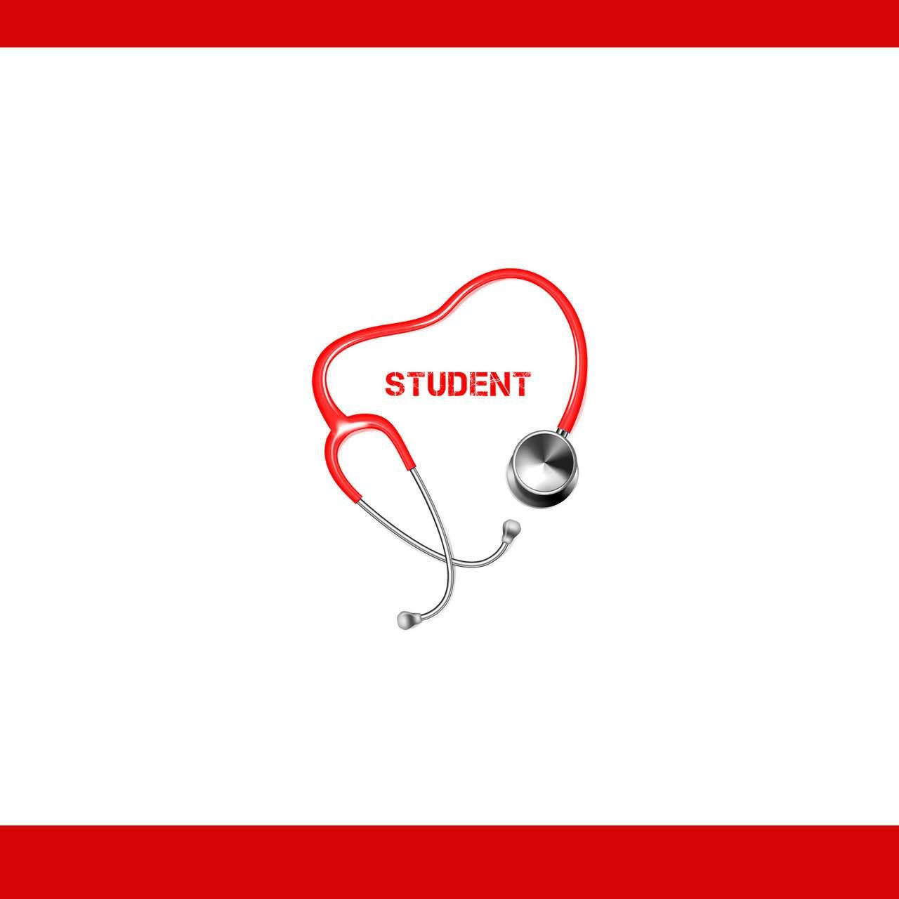 heart stethoscope, red stethoscope, white background, HD Desktop Wallpaper