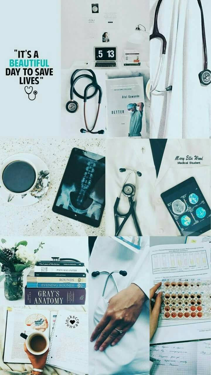 medical student life, stethoscopes, textbooks, HD Phone Wallpaper