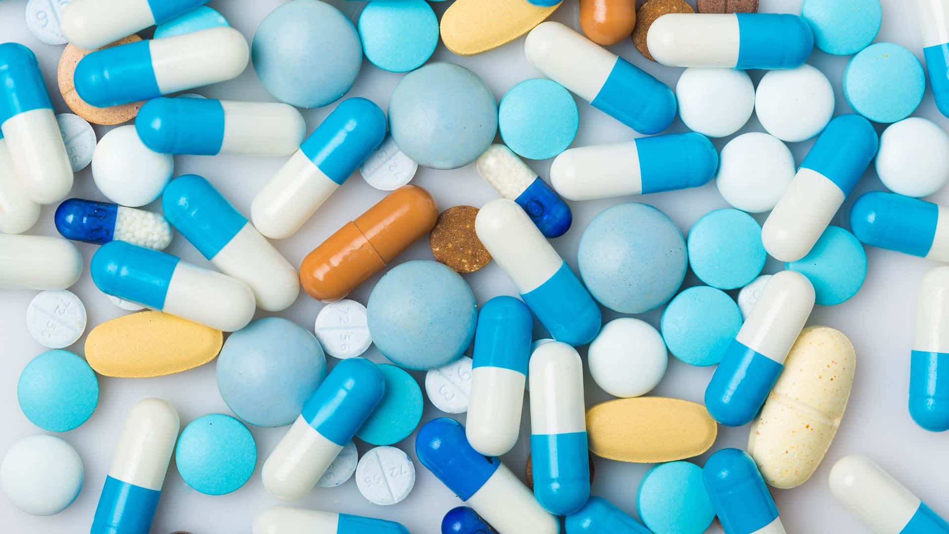 assorted medications, pills, capsules, Full HD Desktop Wallpaper
