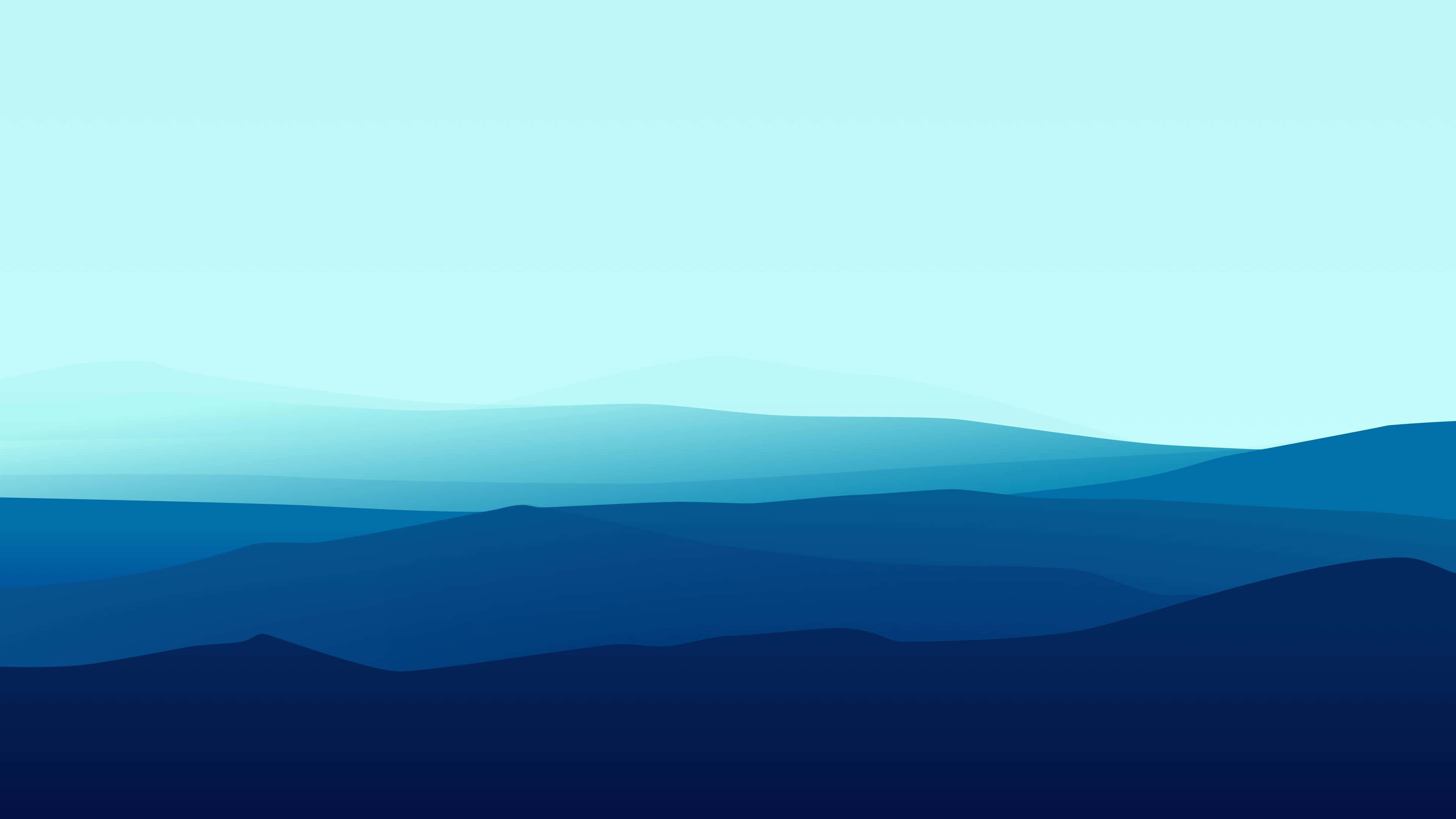 Meditation iPhone, 3840 x 2160, Blue, 4K Desktop Wallpaper