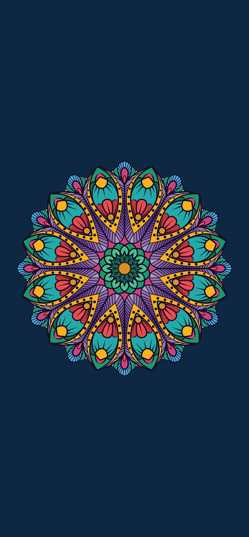 Meditation, teal, red, HD Phone Wallpaper