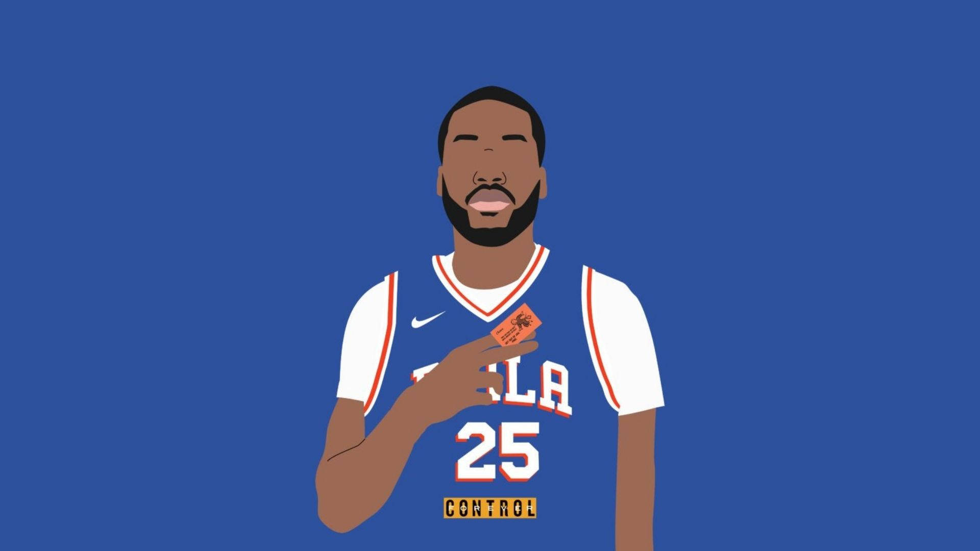 Meek Mill, white jersey, number 25, Full HD Desktop Wallpaper
