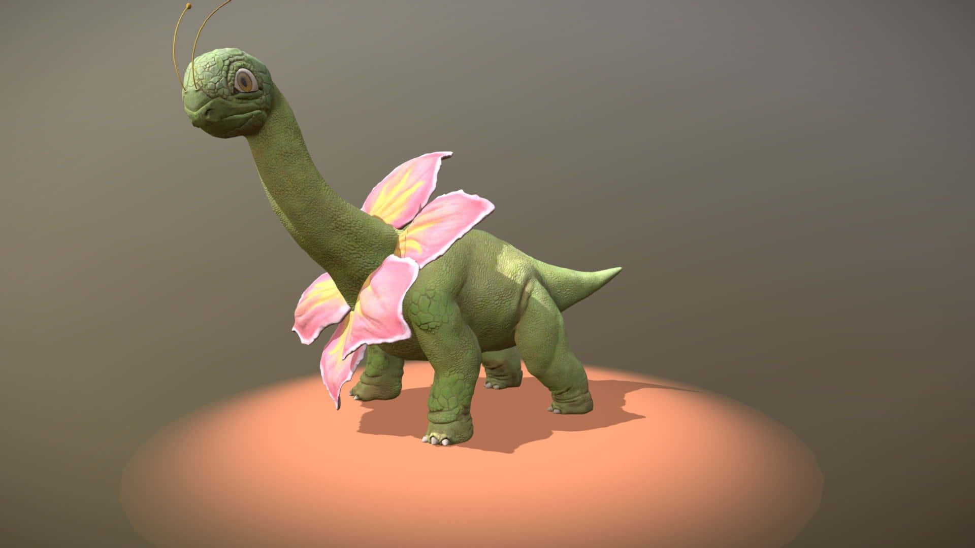 Meganium, green, 3d-rendered, Full HD Desktop Wallpaper