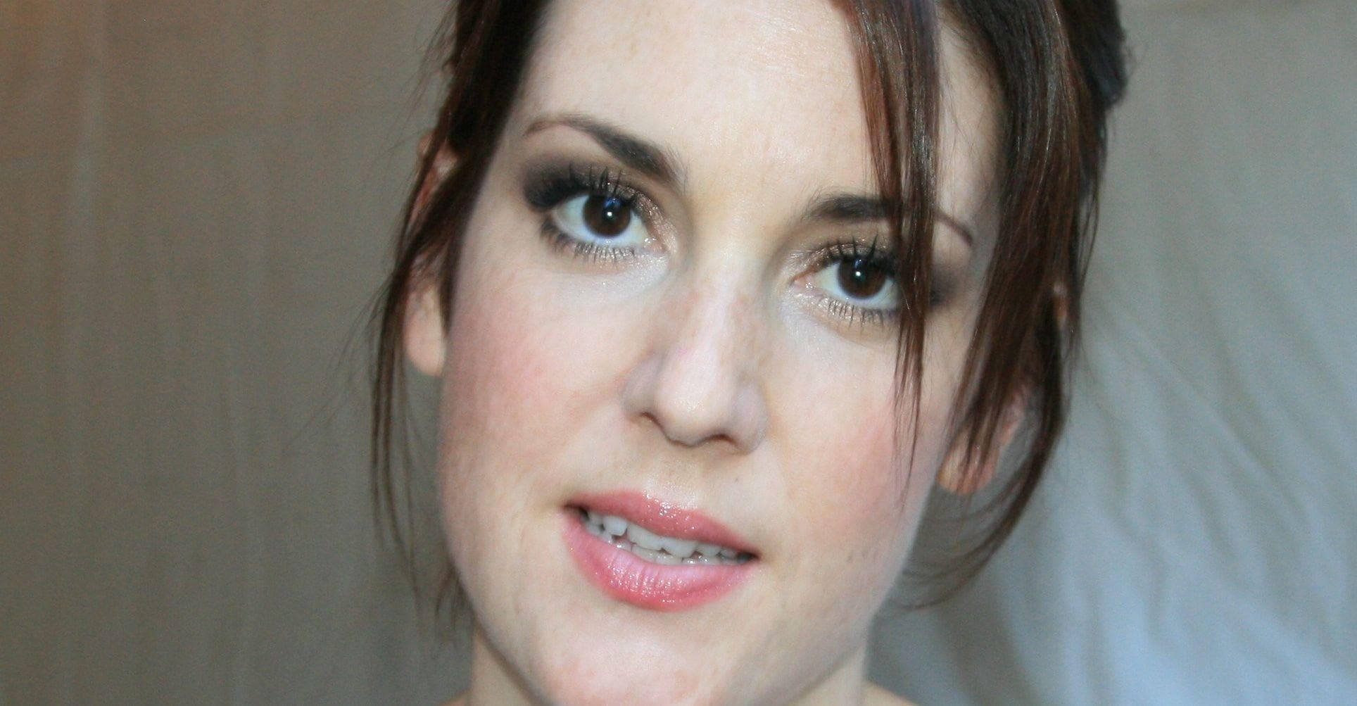 Melanie Lynskey, smoky eyes, soft pink lips, Full HD Desktop Wallpaper