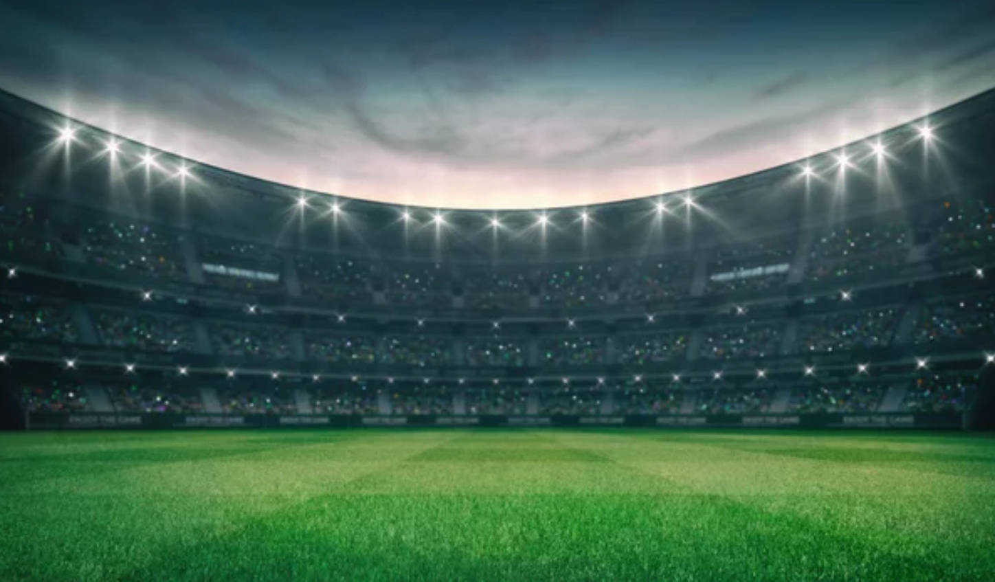 Melbourne Cricket Ground, green cricket ground, floodlights, HD Desktop Wallpaper