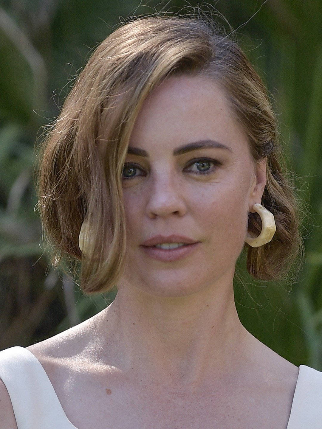 Melissa George, short hair, wavy brown hair, HD Phone Wallpaper