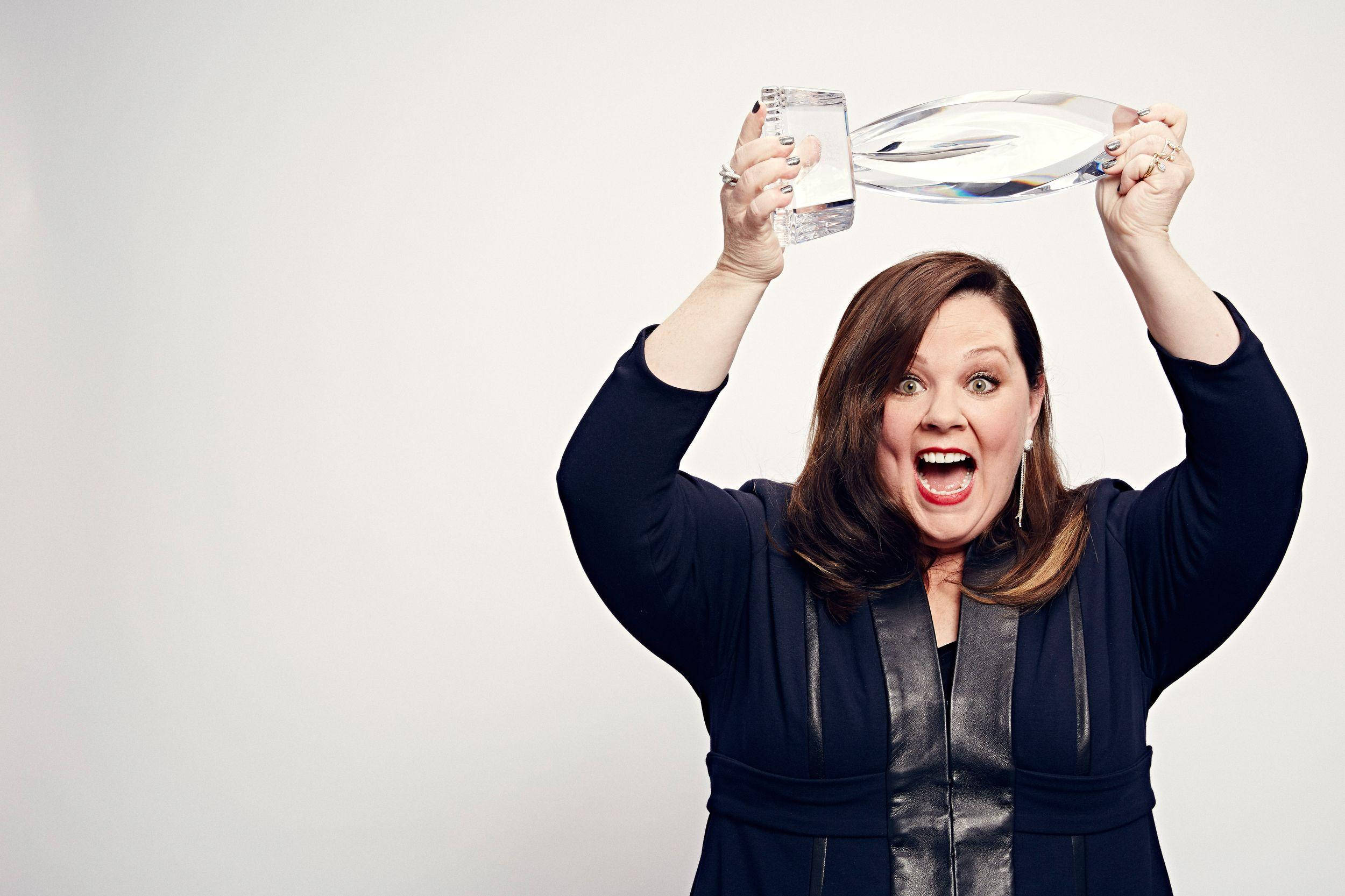 Melissa McCarthy, 2015 People's Choice Awards, dark blazer, Full HD Desktop Wallpaper