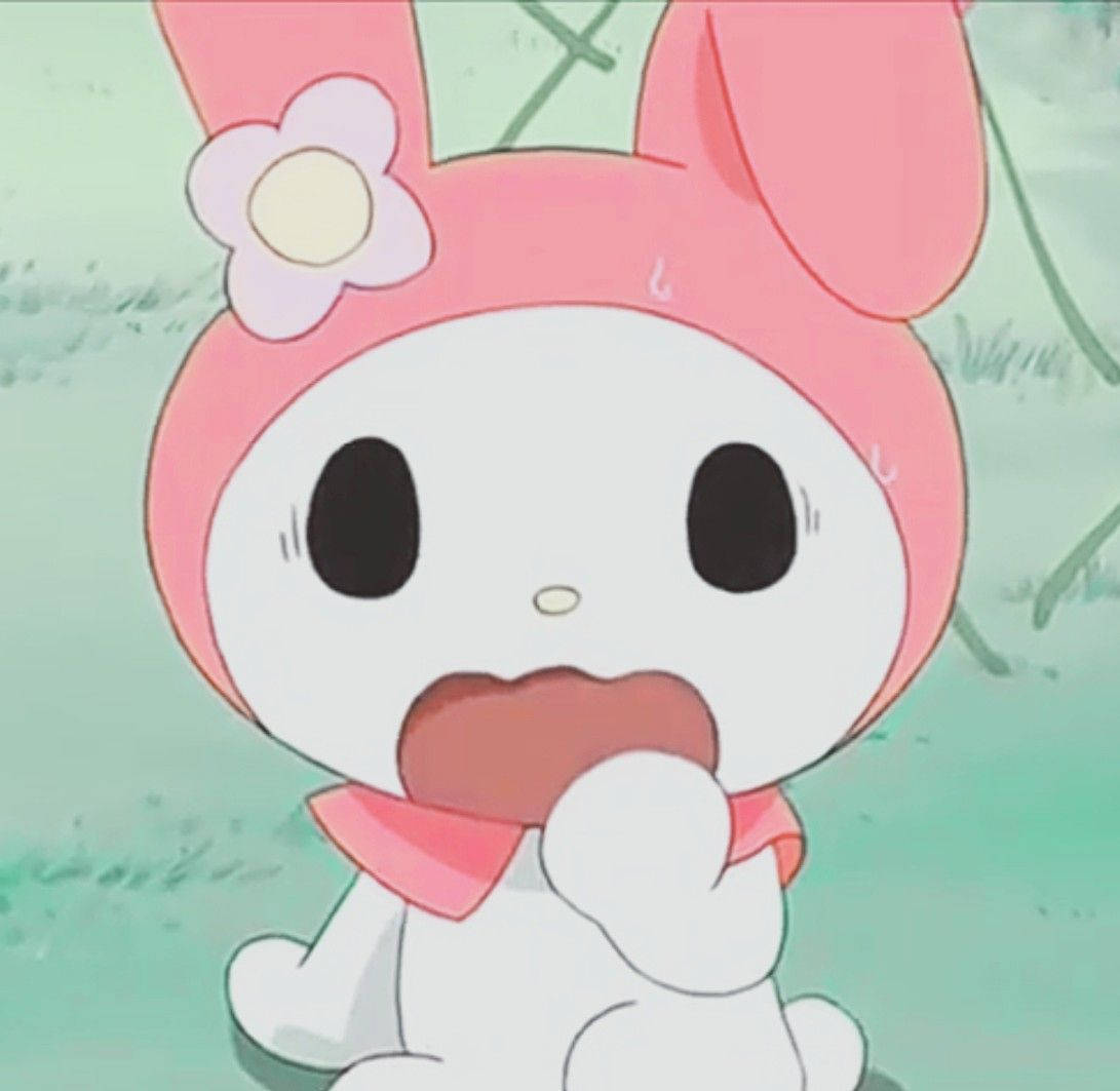 My Melody, pink-eared, anime character, SD Desktop Wallpaper
