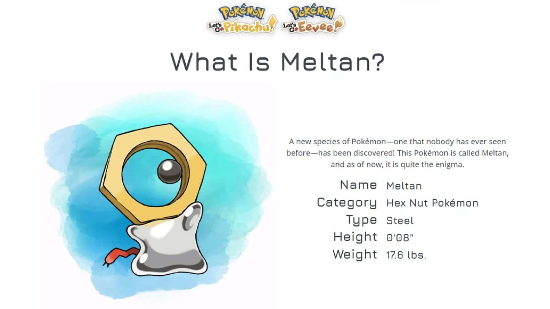 Meltan, watercolor-style, hexagonal eye, Full HD Desktop Wallpaper