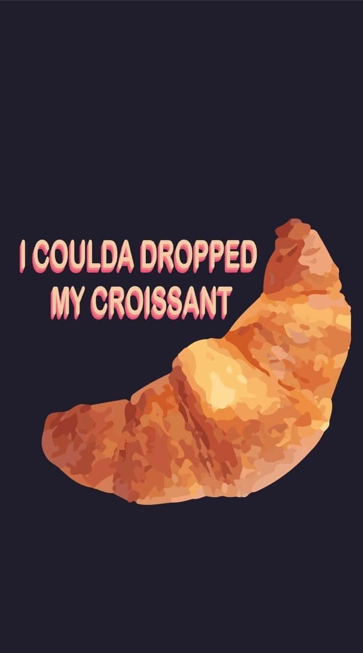 meme desktop, 712 x 1280, golden flaky croissant, HD Phone Wallpaper