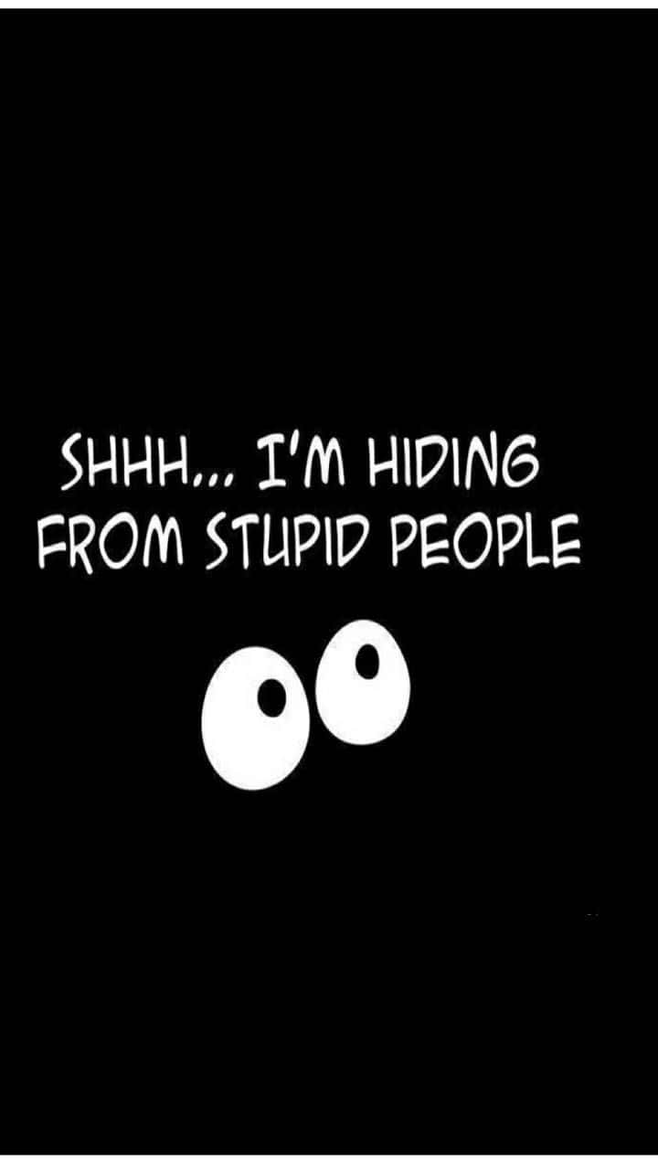 Meme iPhone, white text, cartoon eyes, HD Phone Wallpaper