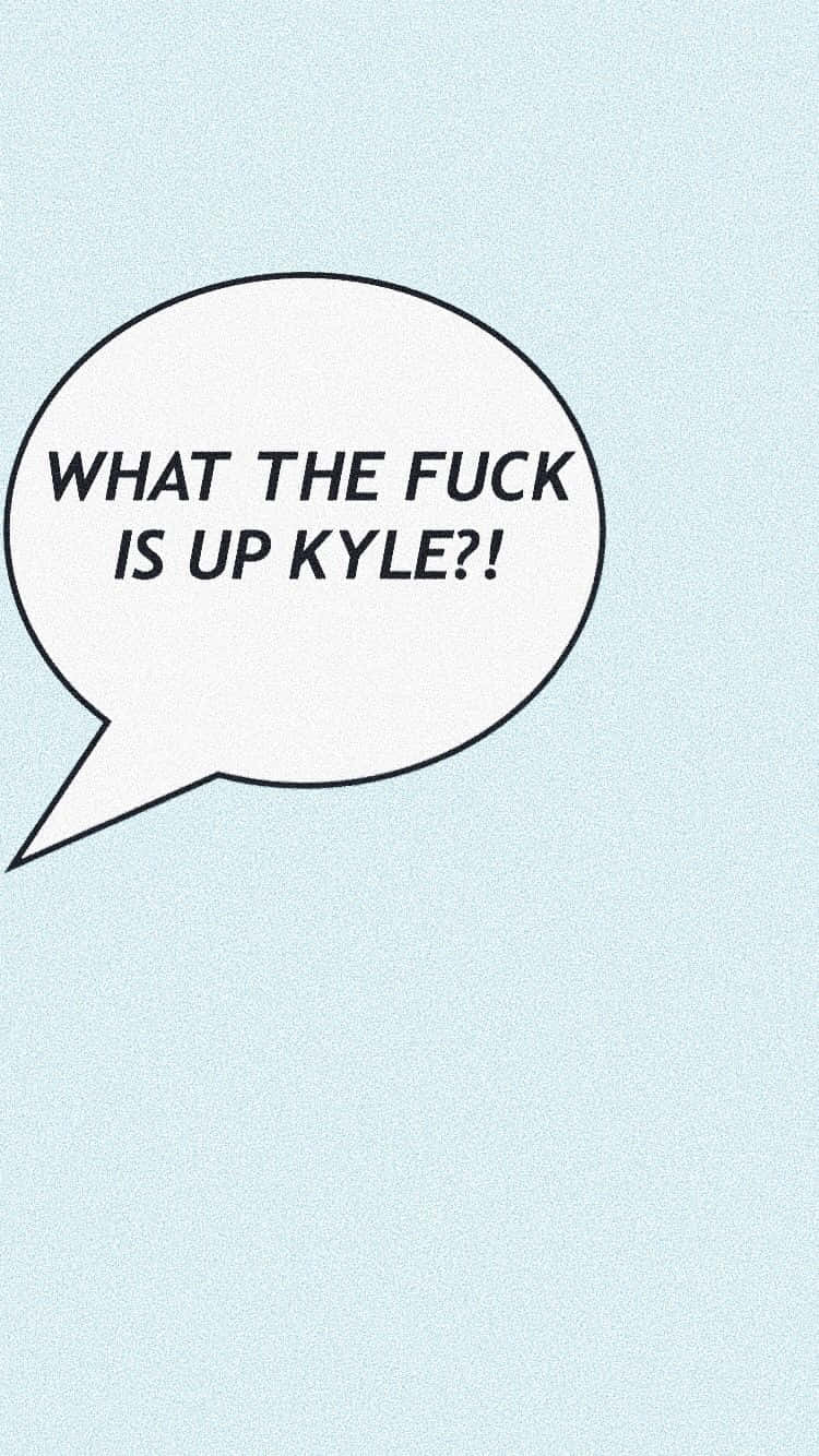 Meme iPhone, comic-style speech bubble, bold text, HD Phone Wallpaper
