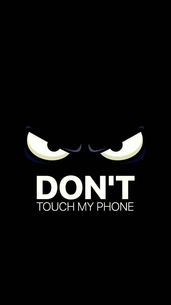 Meme Phone, glowing angry eyes, darkness, SD Phone Wallpaper