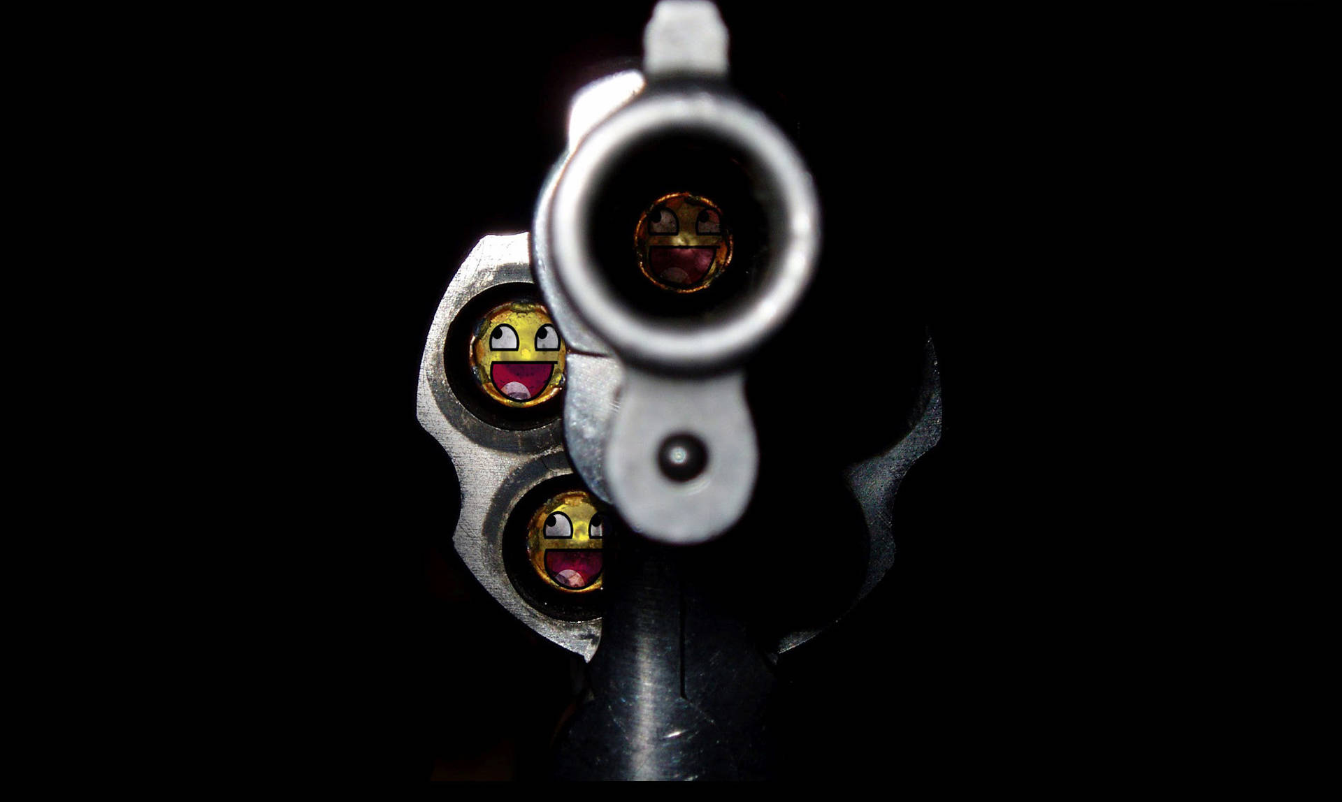 revolver, barrel, cylinder, Full HD Desktop Wallpaper